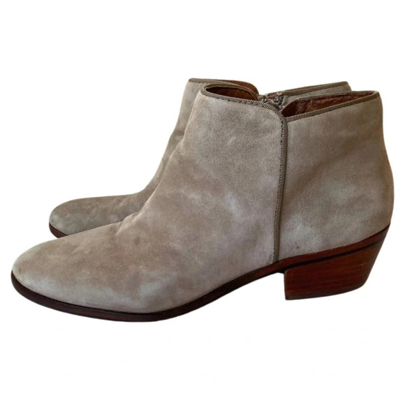 Sam Edelman, Petty Low Ankle Bootie, Tan, Beige - Picture 5 of 13